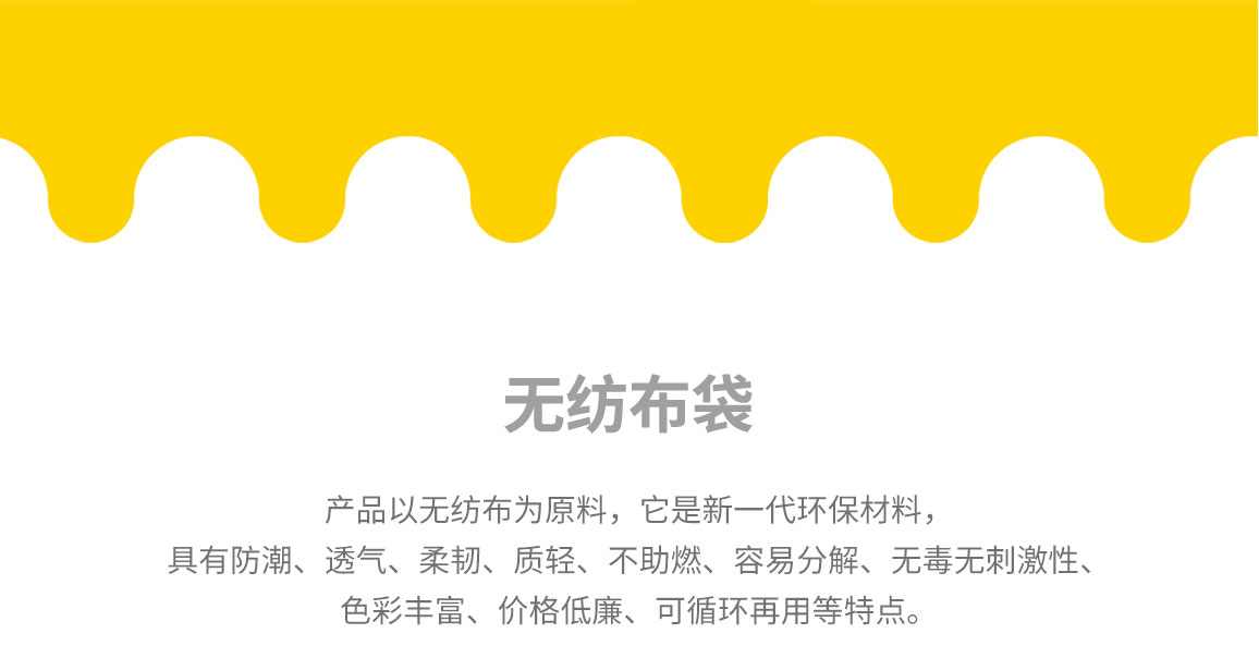 镇江市无纺布袋常用类型